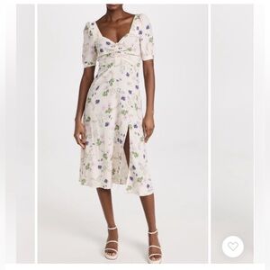 Favorite Daughter the vineyard midi dress in Spring Floral